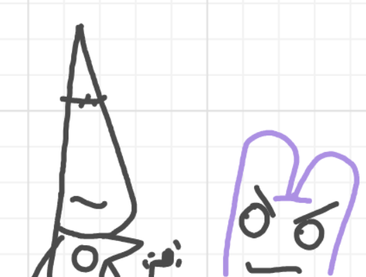 A panel from What's The Point, episode five of the Board Boards object show by Furretwalk/WalkingFurret.